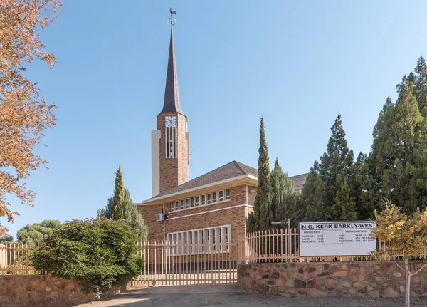 Nederlands hervormde kerk in Barkly West — Stockfoto