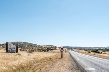 Rehoboth girişinde hoş geldiniz işareti