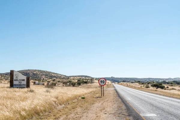 Rehoboth girişinde hoş geldiniz işareti