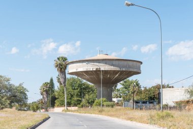 Grootfontein bir su deposu ile sokak sahne