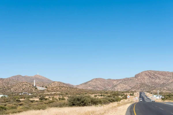 The B1-road to the South of Windhoek — Stock Photo, Image