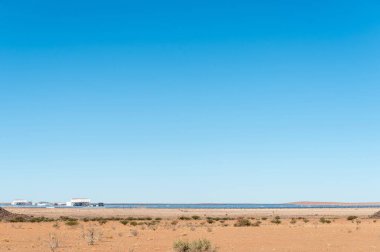 Kaxu güneş bir güç istasyonu yakınında Pofadder