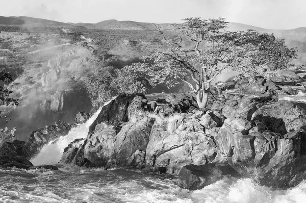 Die Ruacana-Wasserfälle, namibi — Stockfoto