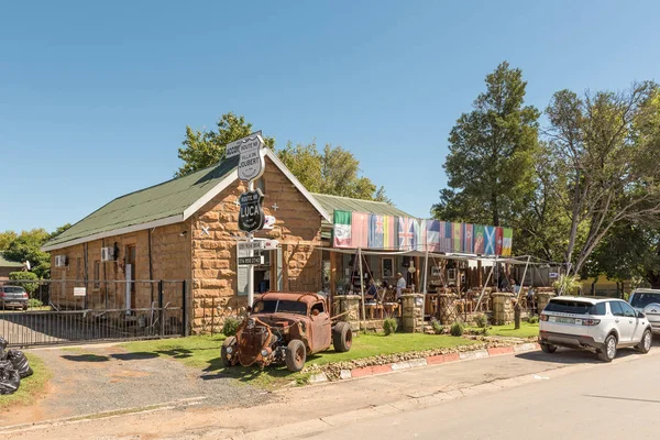 De Luca koffie Cafe in Ladybrand — Stockfoto