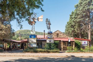 Clarens alışveriş merkezinde sokak sahne