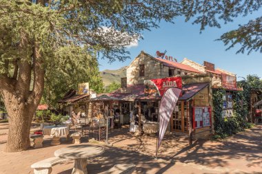 Clarens alışveriş merkezinde sokak sahne