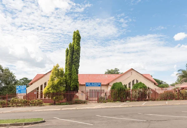 Igreja Missionária de Fé Apostólica em Glencoe em Kwazulu-Natal — Fotografia de Stock
