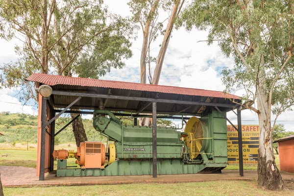 Lister Blackstone power generator at the Talana museum — Stock Photo, Image