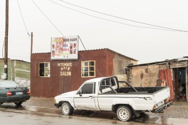 Pomeroy Kwazulu-Natal eyaletinde sokak sahne