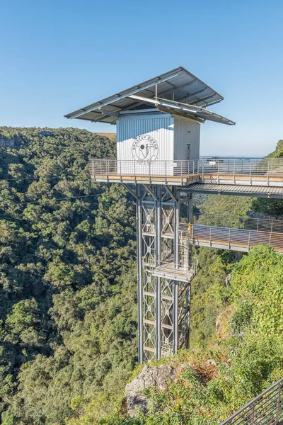 Vista do elevador Graskop Gorge — Fotografia de Stock