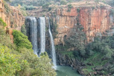 Mpumalanga 'daki Waterval Boven' da Elands Nehri Şelalesi