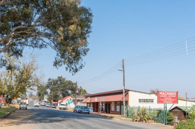 Mpumalanga 'daki Machadodorp' ta sokak sahnesi