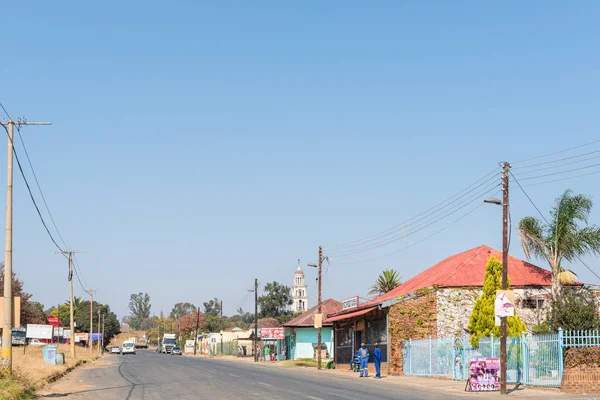 Scena di strada a Machadodorp a Mpumalanga — Foto Stock