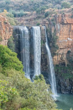 Mpumalanga 'daki Waterval Boven' da Elands Nehri Şelalesi