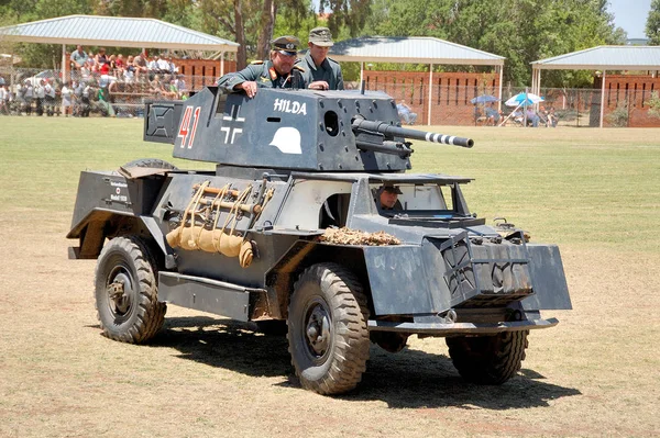 Броневик Marmon-Herrington Mk IV, окрашенный в немецкий язык — стоковое фото