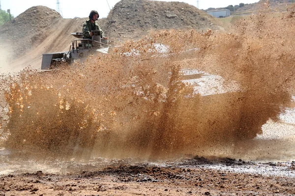 Rooikat armoured reconnaissance vehicle — Stock Photo, Image