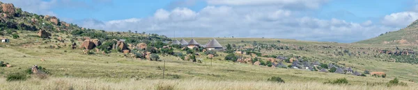 Golden Gate Highlands National Park South Africa March 2020 Panoramic — Stock Photo, Image