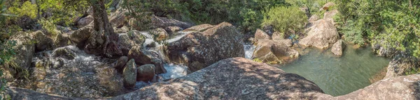 Panoramatický Výhled Řeku Mahai Bazénu Mckinleys — Stock fotografie