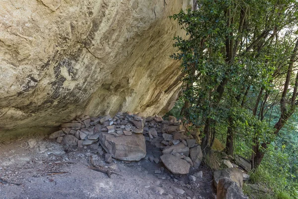 Tugela Tunnelgrot Boven Tugela Kloof Drakensberg — Stockfoto