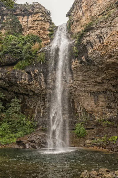 View Gudu Falls Mahai Drakensberg — Stock Photo, Image