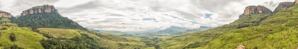 180 Degree Panorama View Lookout Rock Gudu Falls Gudu Forest — Stock Photo, Image
