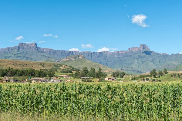 Royal Natal National Park Jižní Africa Března 2020 Amfiteátr Drakensbergu — Stock fotografie
