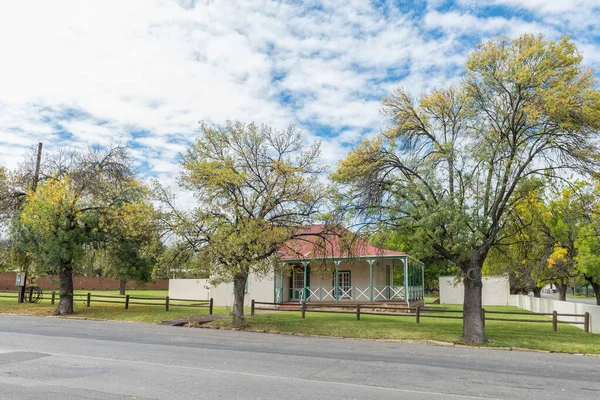 Harrismith Zuid Afrika Maart 2020 Een Oud Histrorisch Huis Gemaakt — Stockfoto