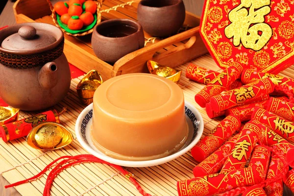 Reiskuchen (zum chinesischen Neujahr)) — Stockfoto