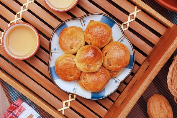 Čínská soubory cookie (kuřecí soubory cookie) — Stock fotografie