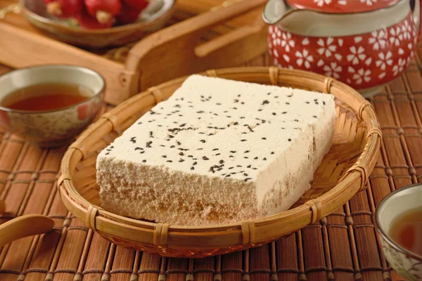 Taiwan delicious snack - rice biscuit — Stock Photo, Image