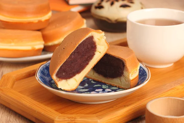 Tort w kształcie koła — Zdjęcie stockowe