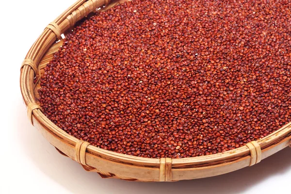 Červená quinoa zrna — Stock fotografie
