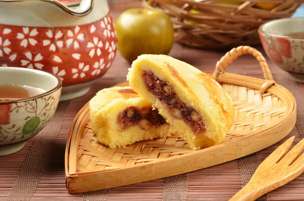 Blumenkuchen traditionelles yunnan Essen — Stockfoto