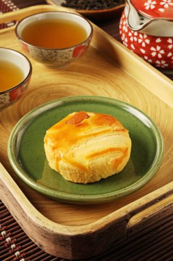 Çin lezzetli snack - çiçek pasta        