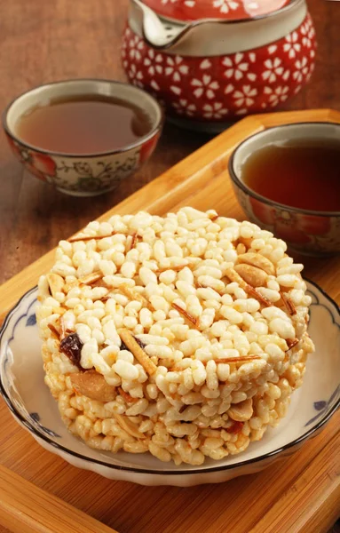 Pastel de arroz - Una comida popular de Taiwán — Foto de Stock