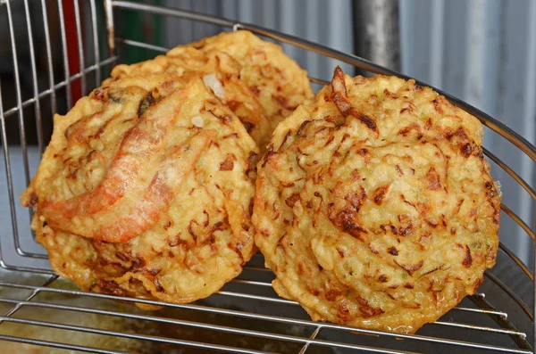 Fried shrimp patty — Stock Photo, Image