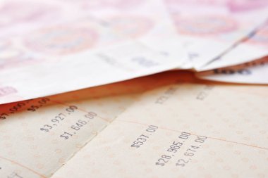 Hesabı hesap cüzdanı ve renminbi kaydetme