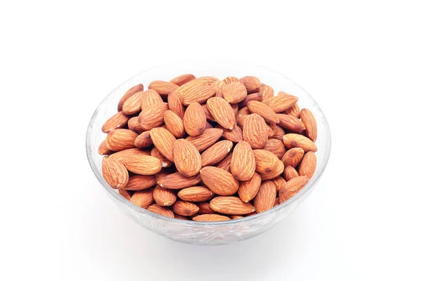Mandlové ořechy sušené — Stock fotografie