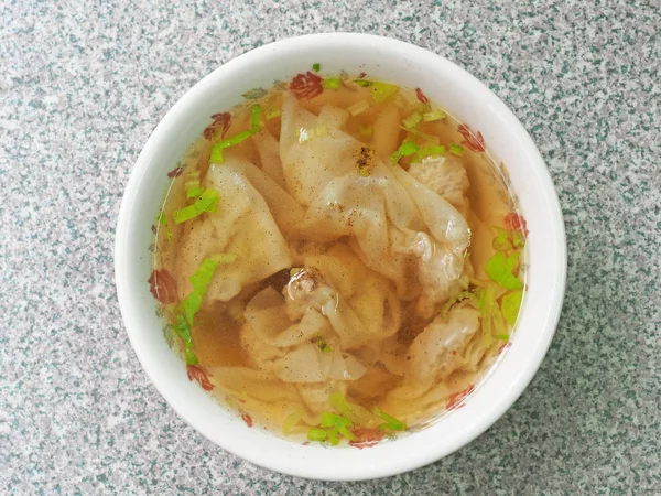 旺顿汤, 传统亚洲美食. — 图库照片