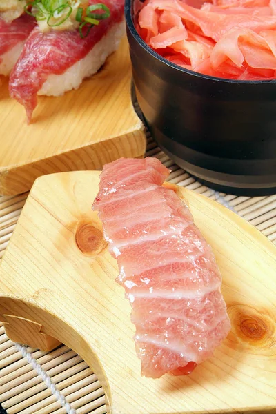 Japansk Otoro Sushi — Stockfoto