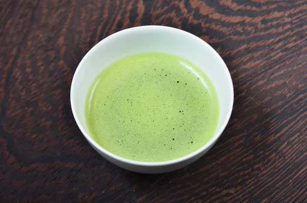 Japońskiej ceremonii herbaty Zielona herbata — Zdjęcie stockowe