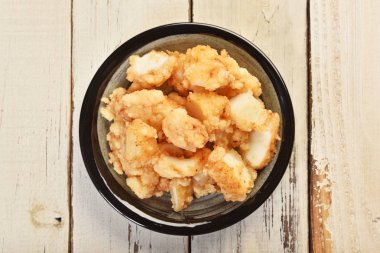 derin kızarmış kalamar