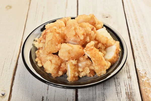 Deep fried squid — Stock Photo, Image