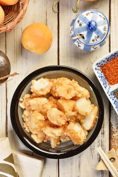 derin kızarmış kalamar