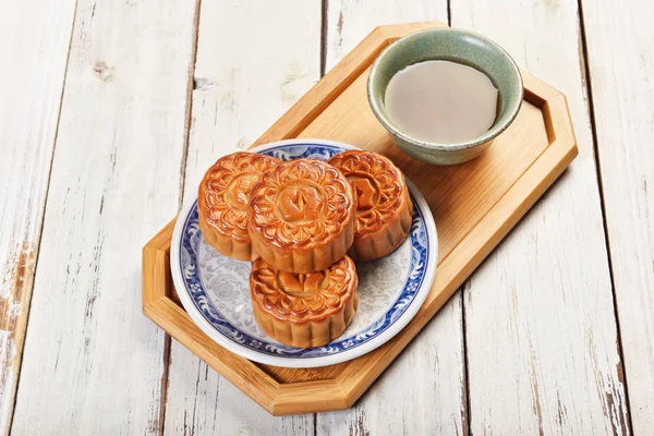 중국어 초승달 케이크 — 스톡 사진