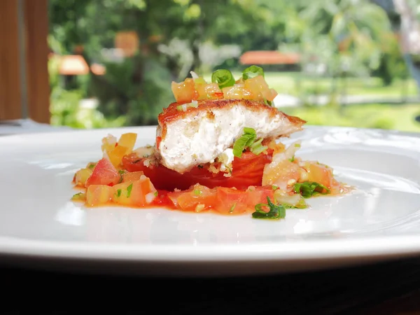 Delizioso pesce fritto — Foto Stock