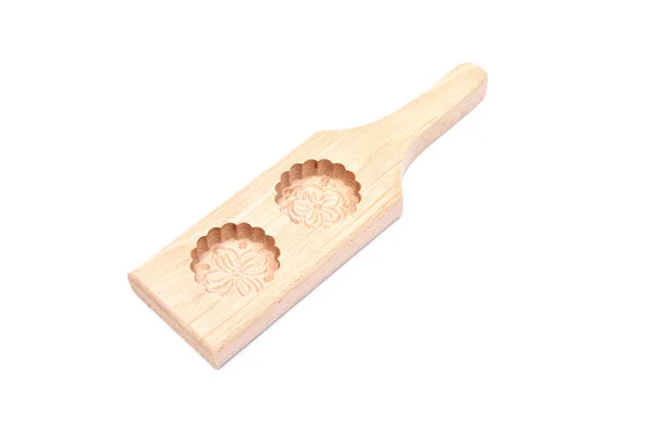 Fából készült mooncake penész — Stock Fotó