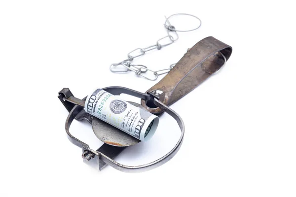 Money in a trap — Stock Photo, Image