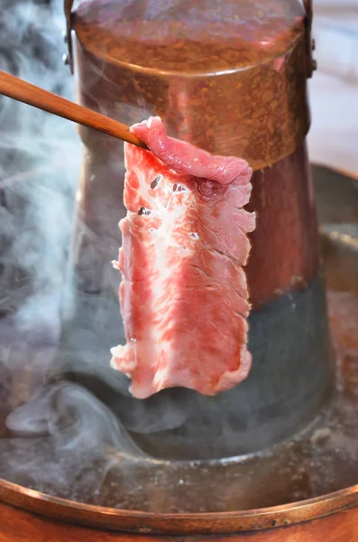 Čínská horký hrnec — Stock fotografie