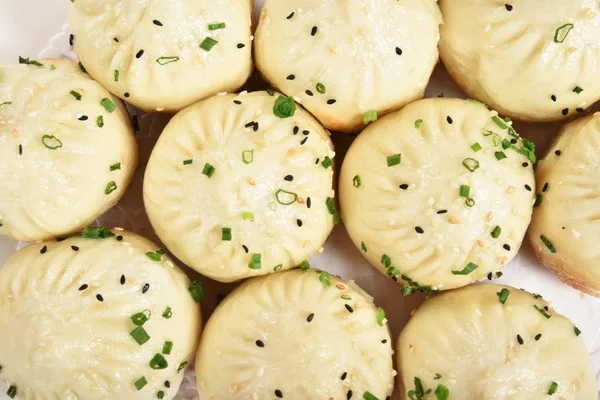 Chinese fried bun — Stock Photo, Image